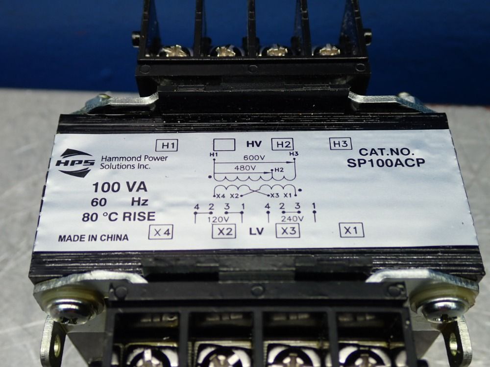 Hps Control Transformer - Sp100acp