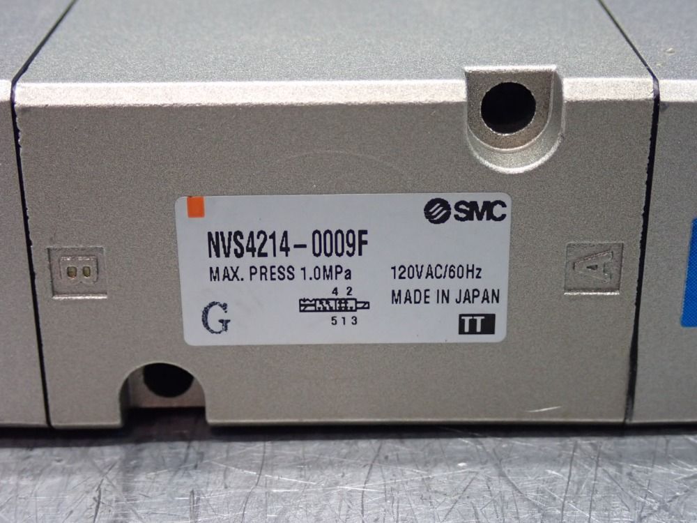 Smc Directional Air Valve - Nvs4214-0009f