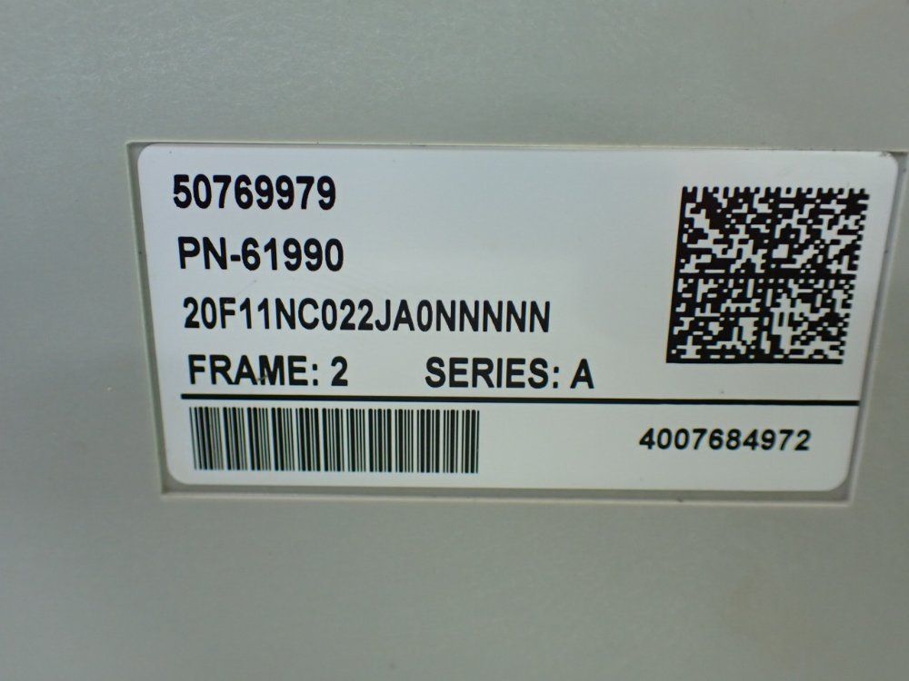 Allen-bradley 10hp Powerflex 753 Servo Drive. - 20f11nc022ja0nnnnn