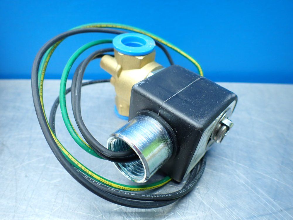 Parker 3/8"npt, 7/32" Oriface, 0-100psi Solenoid Valve. - 06f20c2114bdf4c05