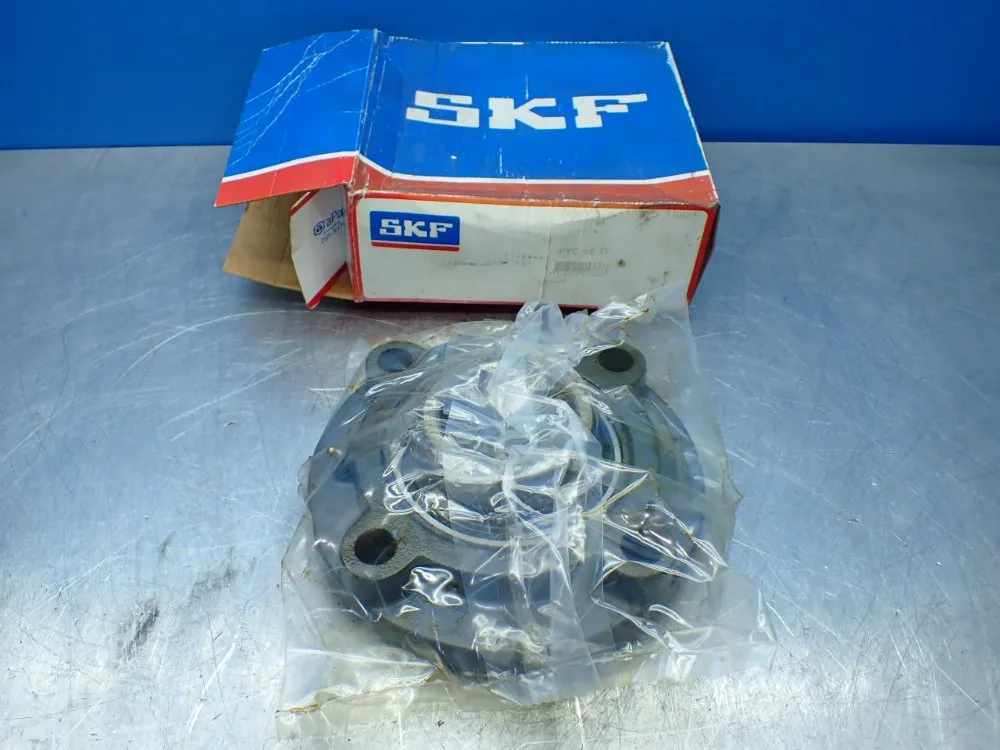 Skf 65 Mm Bore, 4-bolt Piloted Flange Four-bolt Piloted Flange Ball Bearing Unit - Fyc 65 Tf