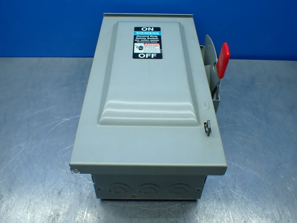 Siemens Fusible General Duty Safety Switch - Gf222nr