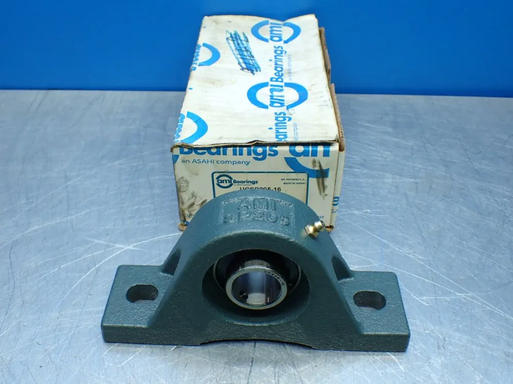 Ami Bearings 2-bolt Base, 1 In Bore Pillow Block Ball Bearing Unit - Ucsp205-16