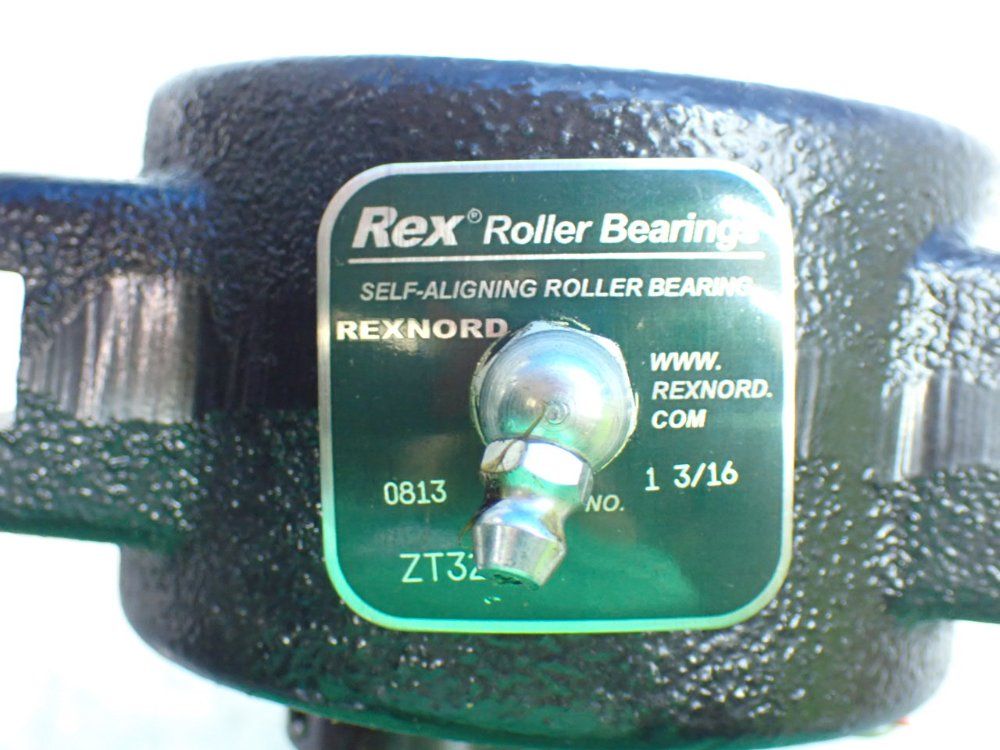 Rexnord Side Mount, Spherical Roller, 1-3/16 In Bore Roller Bearing Take-up Unit - Zt32103
