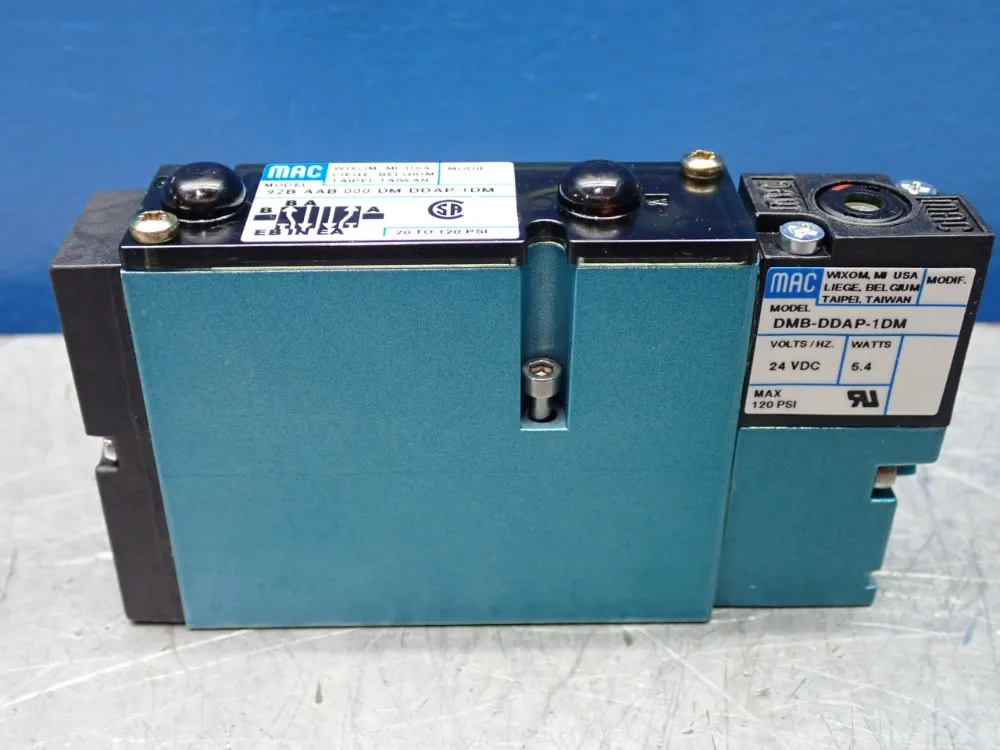 Mac 92 Series Solenoid Valve - 92b-aab-000-dm-ddap-1dm