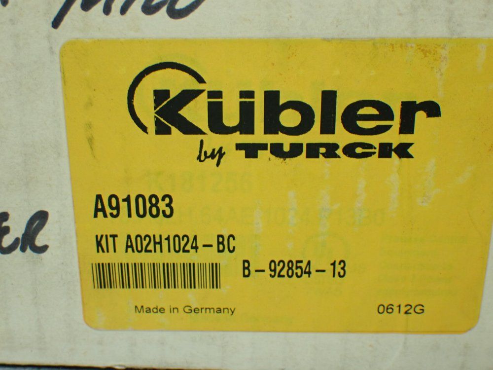Turck Kubler Marathon Drive Motor Encoder - A02h1024-bc
