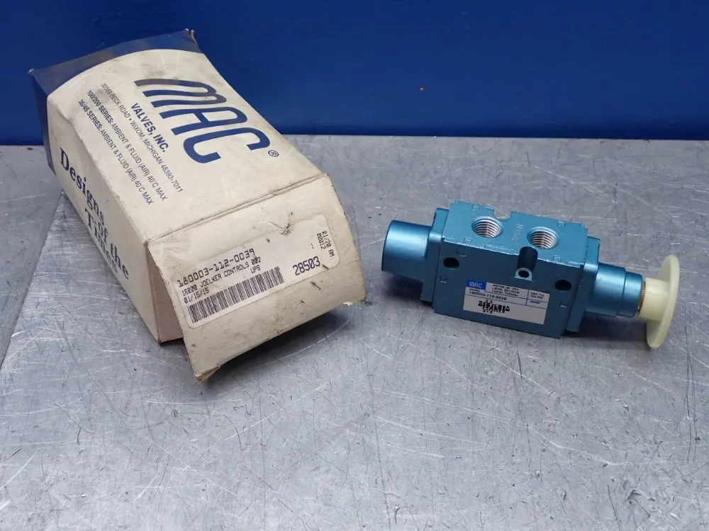 Mac 1800 Series Solenoid Valve - 180003-112-0039