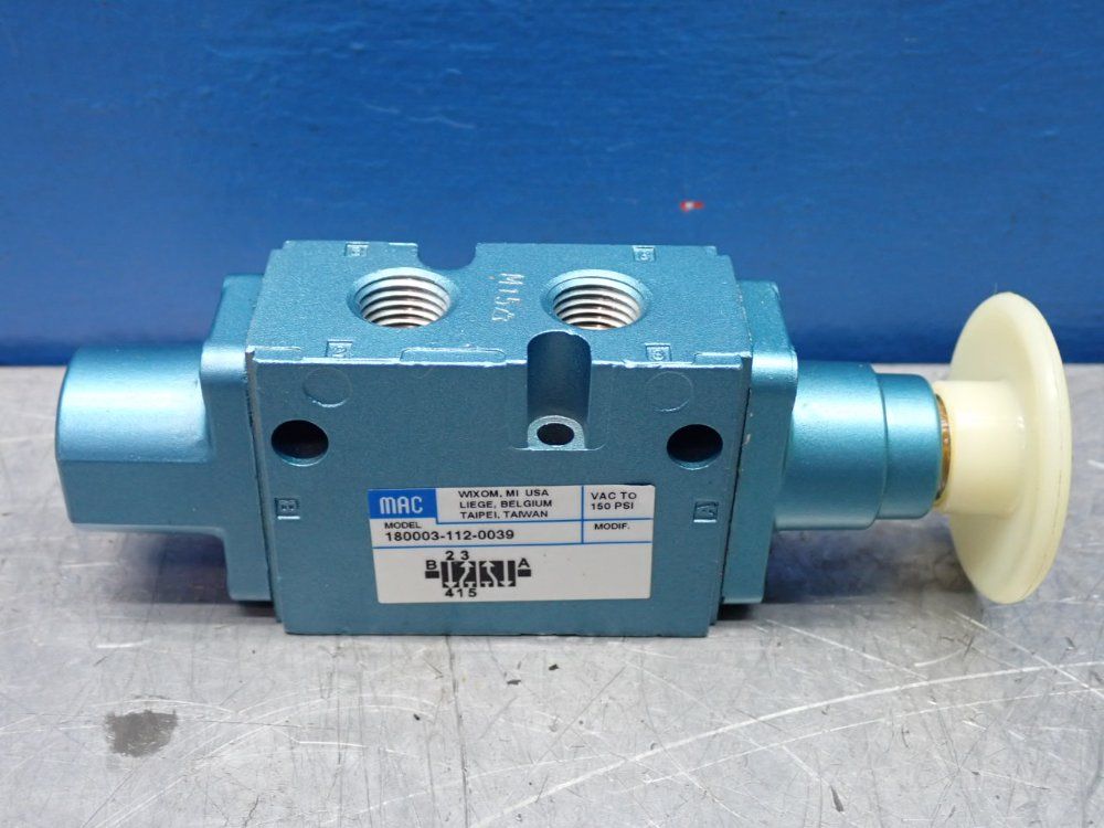 Mac 1800 Series Solenoid Valve - 180003-112-0039