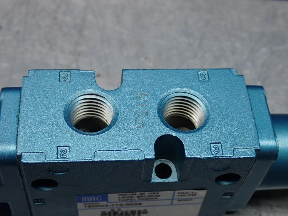 Mac 1800 Series Solenoid Valve - 180003-112-0039