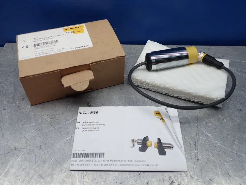 Turck Inductive Coupler - Nics-m30-iol2p8-0,3-rkc4.4t