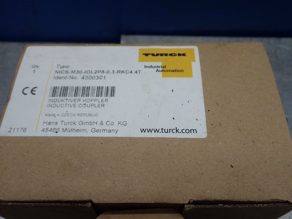 Turck Inductive Coupler - Nics-m30-iol2p8-0,3-rkc4.4t