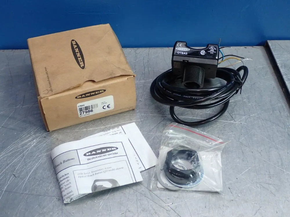 Banner Optical Touch Button - 27986