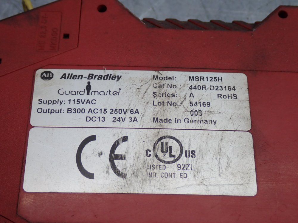 Allen Bradley Safety Relay - Msr125h