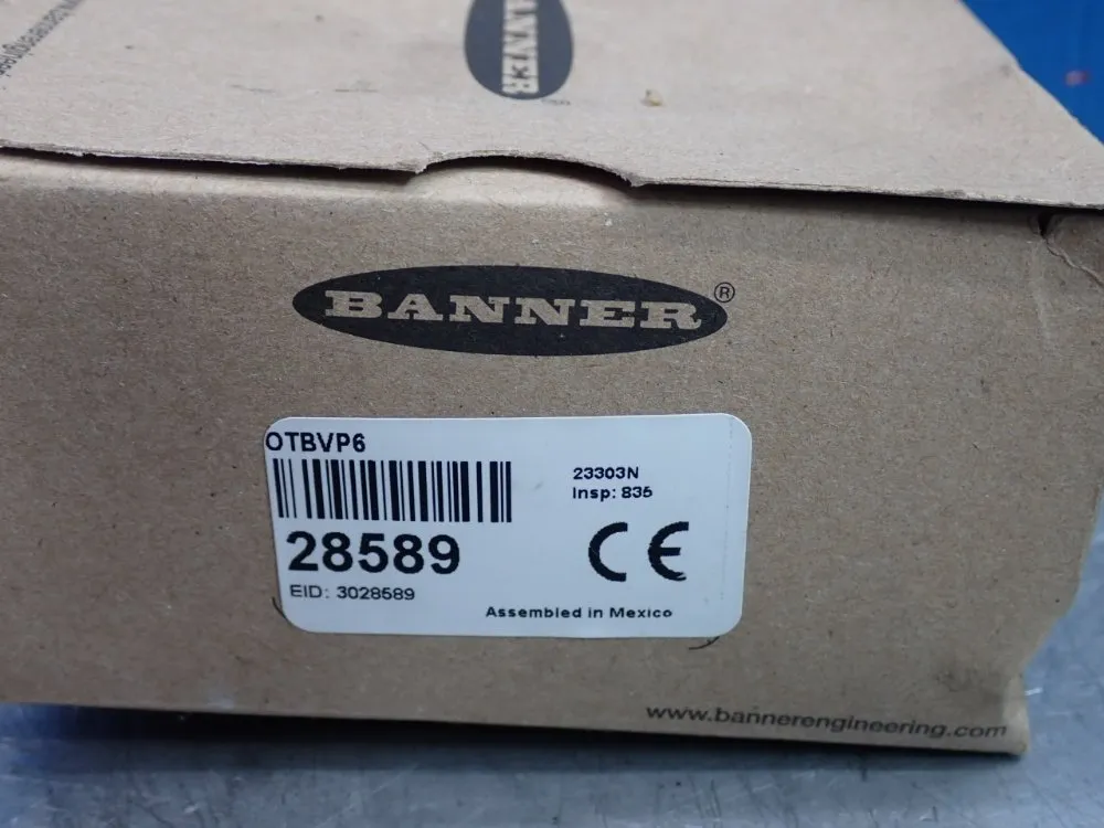 Banner Optical Touch Button - 28589