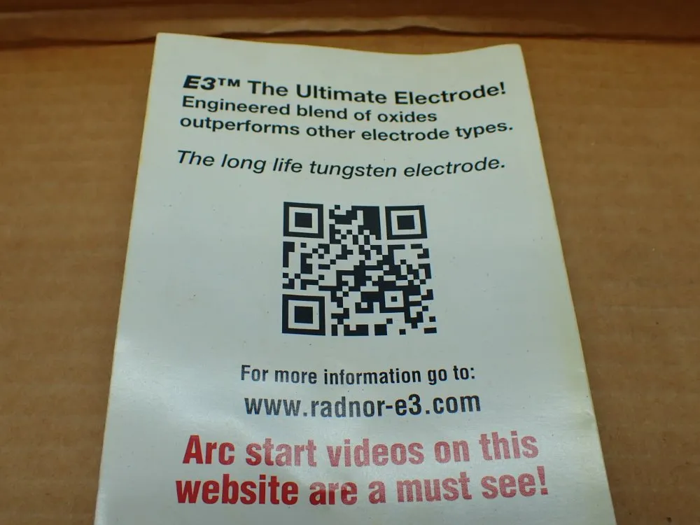 Radnor 17 Air Cooled Tig Torch - 17-25-2