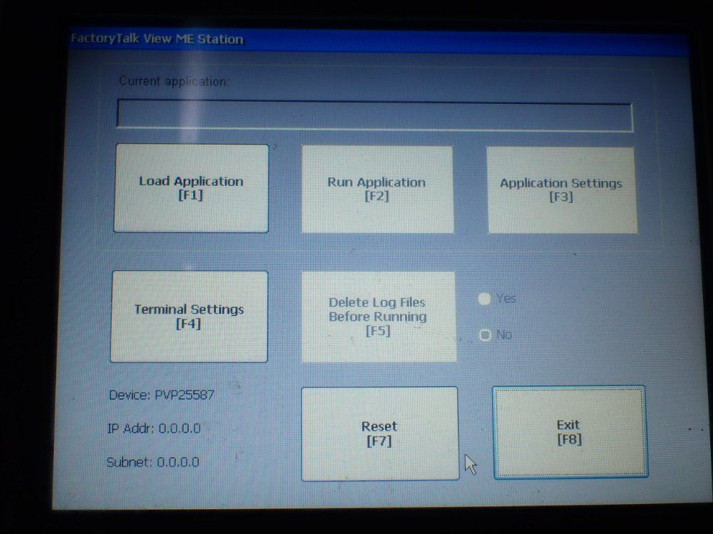 Allen-bradley Panelview Plus 1000 Operator Panel - 2711p-t10c4d8
