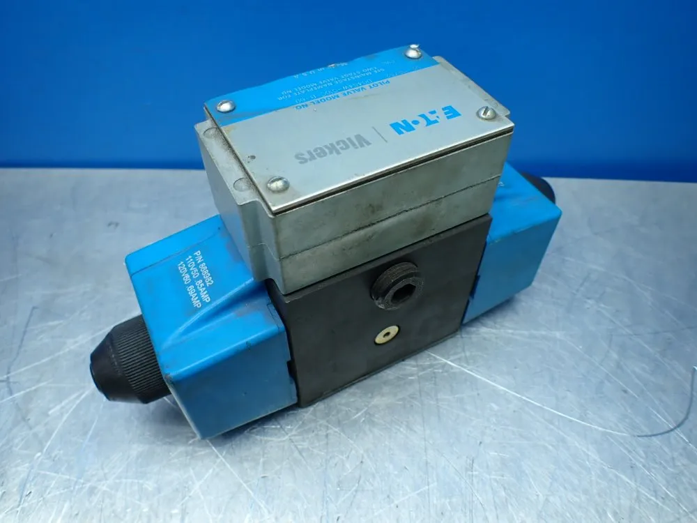 Eaton Vickers Hydraulic Directional Control Valve Solenoid Actuation - Dg4s4w-016c-b-60