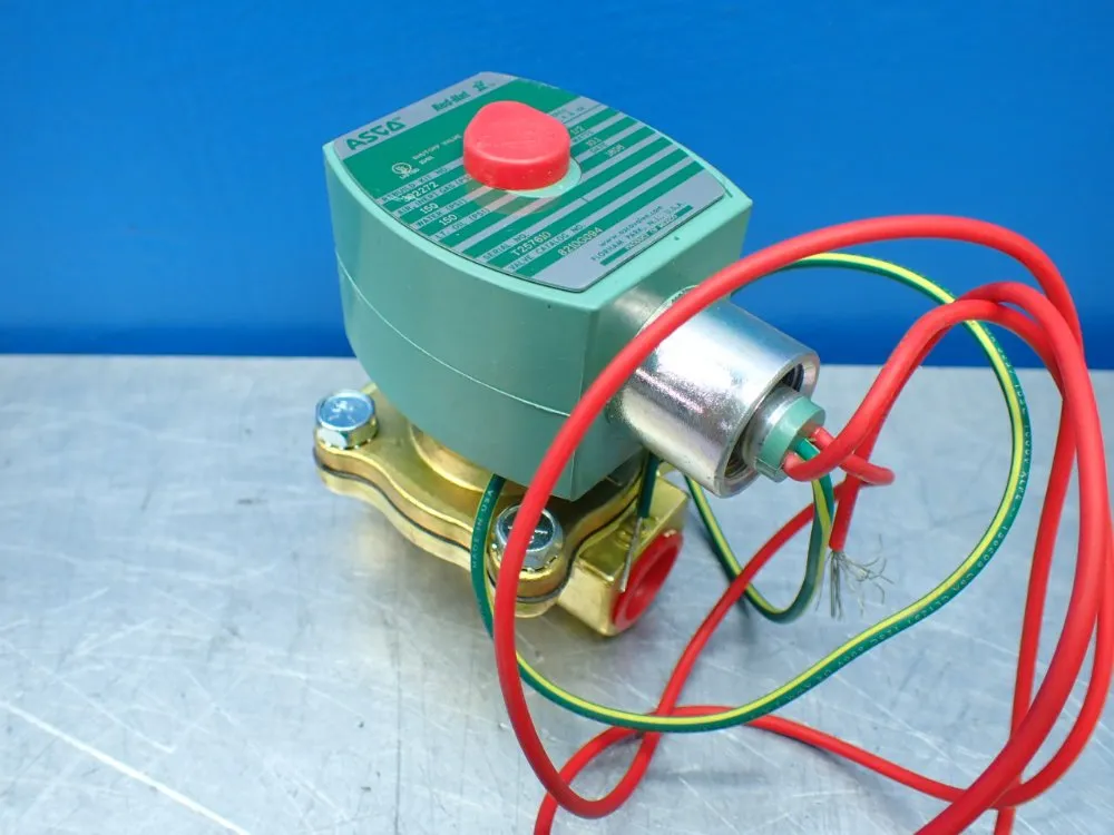 Asco 1/2" Pipe 150psi Redhat Solenoid Valve - 8210g094