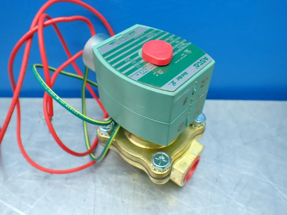 Asco 1/2" Pipe 150psi Redhat Solenoid Valve - 8210g094
