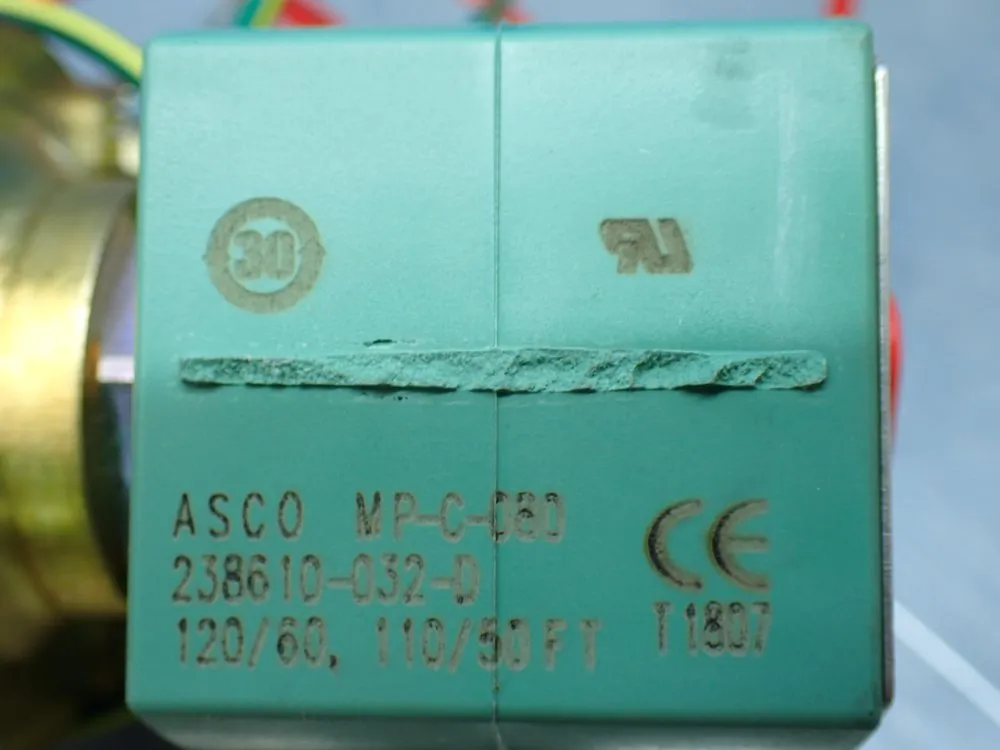 Asco 1/2" Pipe 150psi Redhat Solenoid Valve - 8210g094