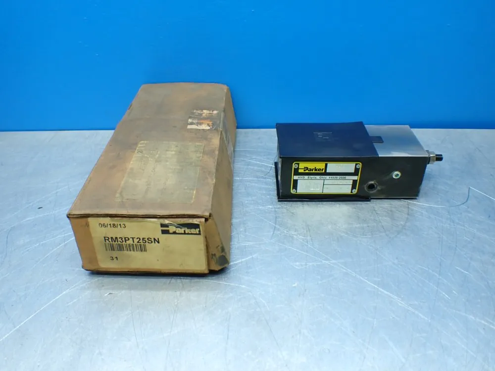 Parker Hydraulic Sandwich Valve - Rm3pt25sn