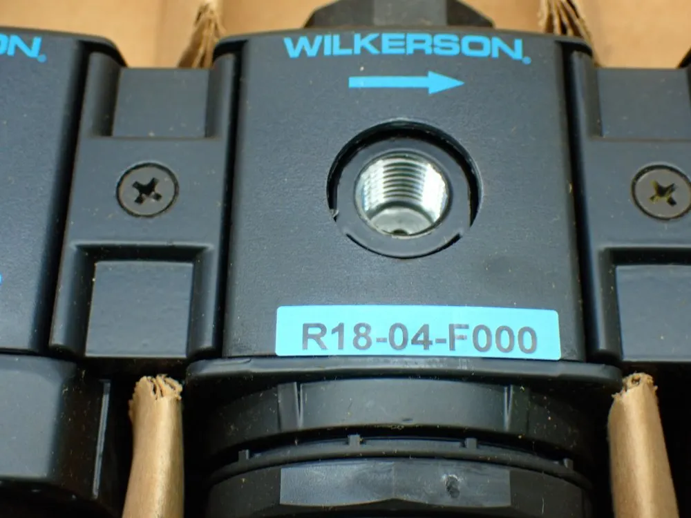 Wilkerson 1/2in Npt 0-125psig Filter Regulator Lubricator Assembly - C18-04-flg0