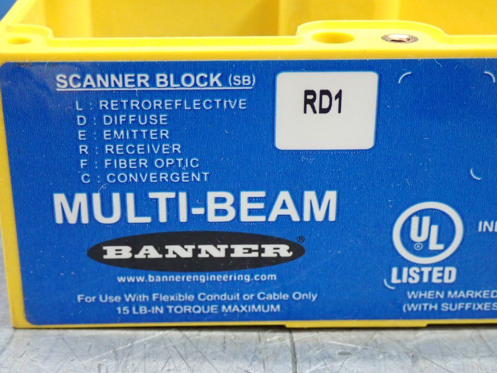 Banner Scanner Block - Sbrd1