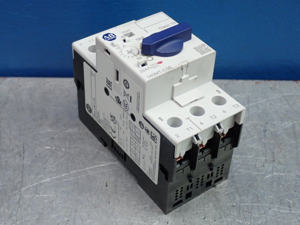 Allen Bradley Motor Protection Circuit Breaker - 140mt-c3e-c16