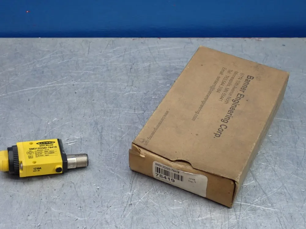 Banner Photoelectric Sensor - Sm312dqd - 78419