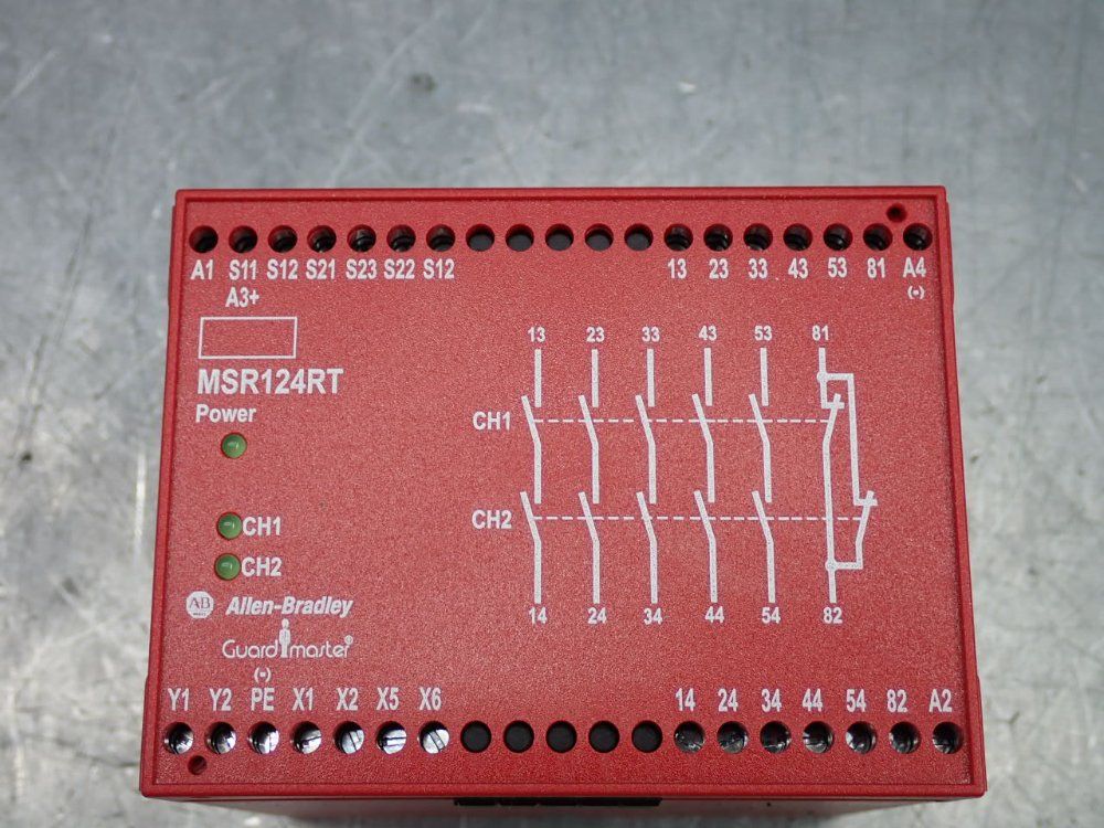 Allen Bradley Monitoring Safety Relay Module - 440r-g23110