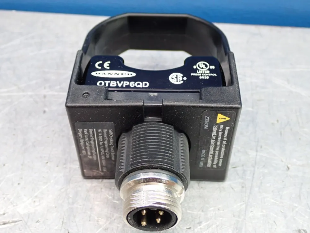 Banner Optical Touch Button - Otbvp6qd