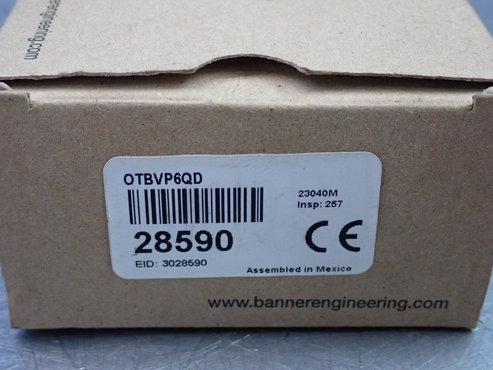 Banner Optical Touch Button - Otbvp6qd