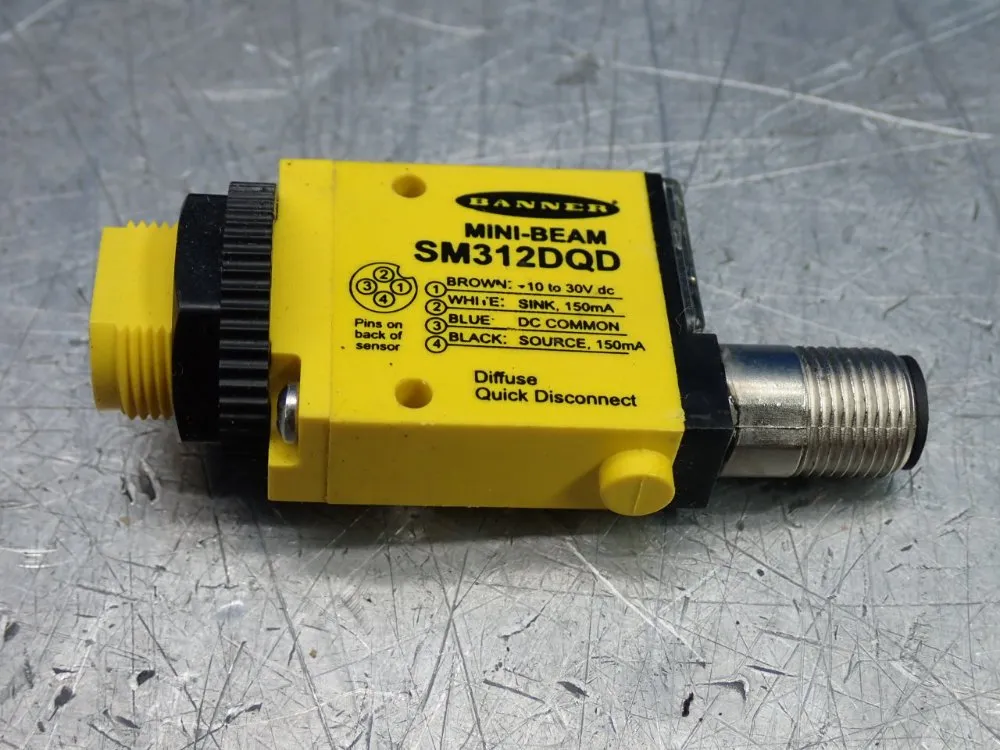 Banner Photoelectric Sensor - Sm312dqd