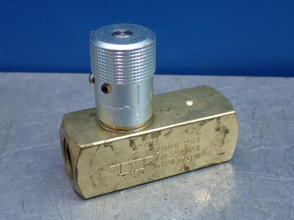 Parker 2000psi Hydraulic Control Valve - F800b