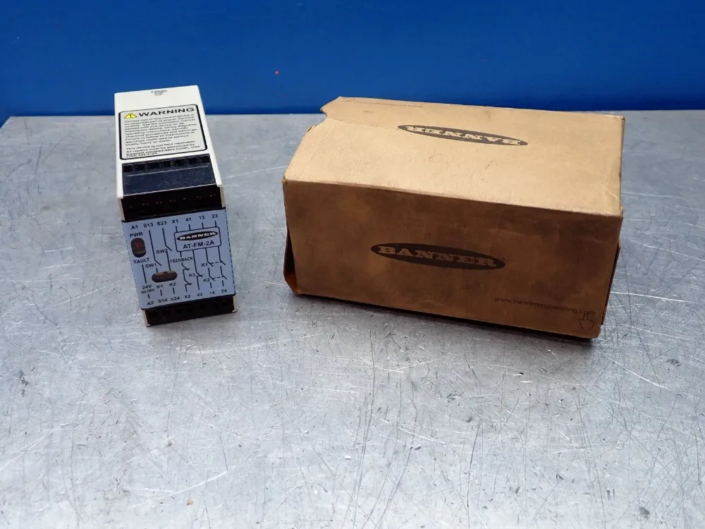 Banner Engineering Safety Relay - At-fm-2a