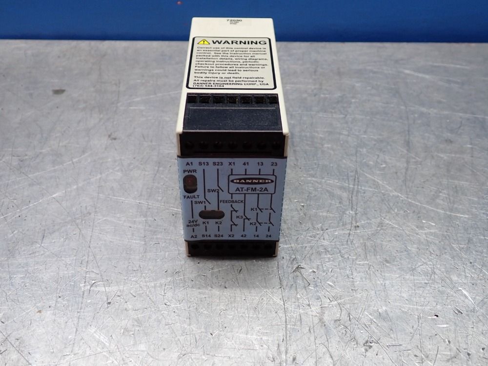 Banner Engineering Safety Relay - At-fm-2a