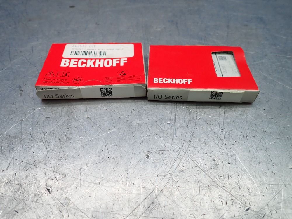 Beckoff Relay Output Terminal, Qty: 2 - El2612