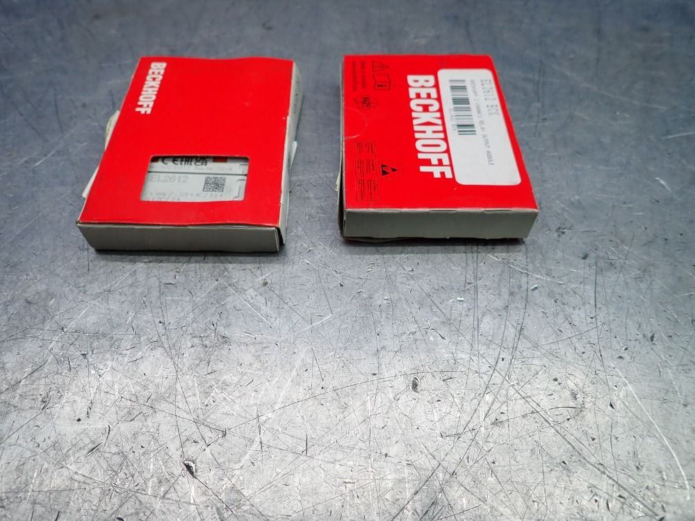 Beckoff Relay Output Terminal, Qty: 2 - El2612