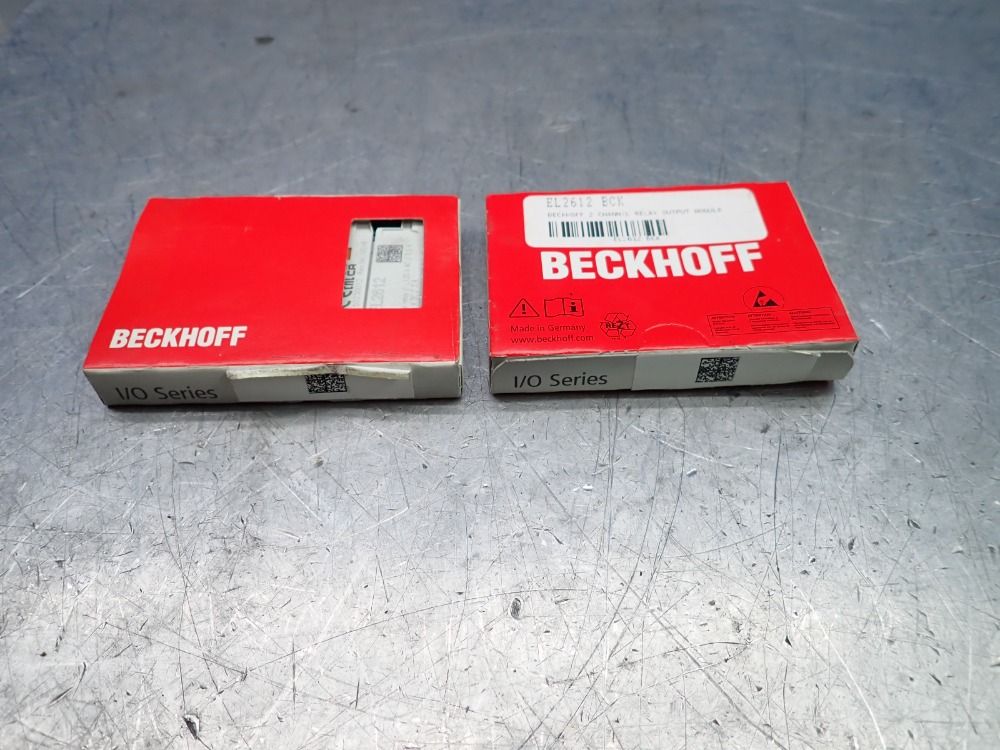 Beckoff Relay Output Terminal, Qty: 2 - El2612