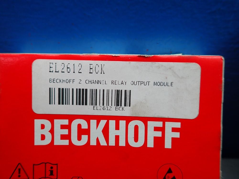 Beckoff Relay Output Terminal, Qty: 2 - El2612