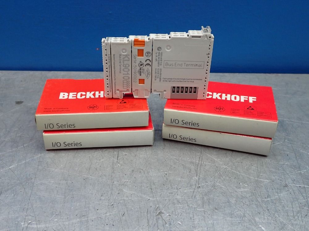 Beckoff Bus End Terminal, Qty: 4 - Kl9010