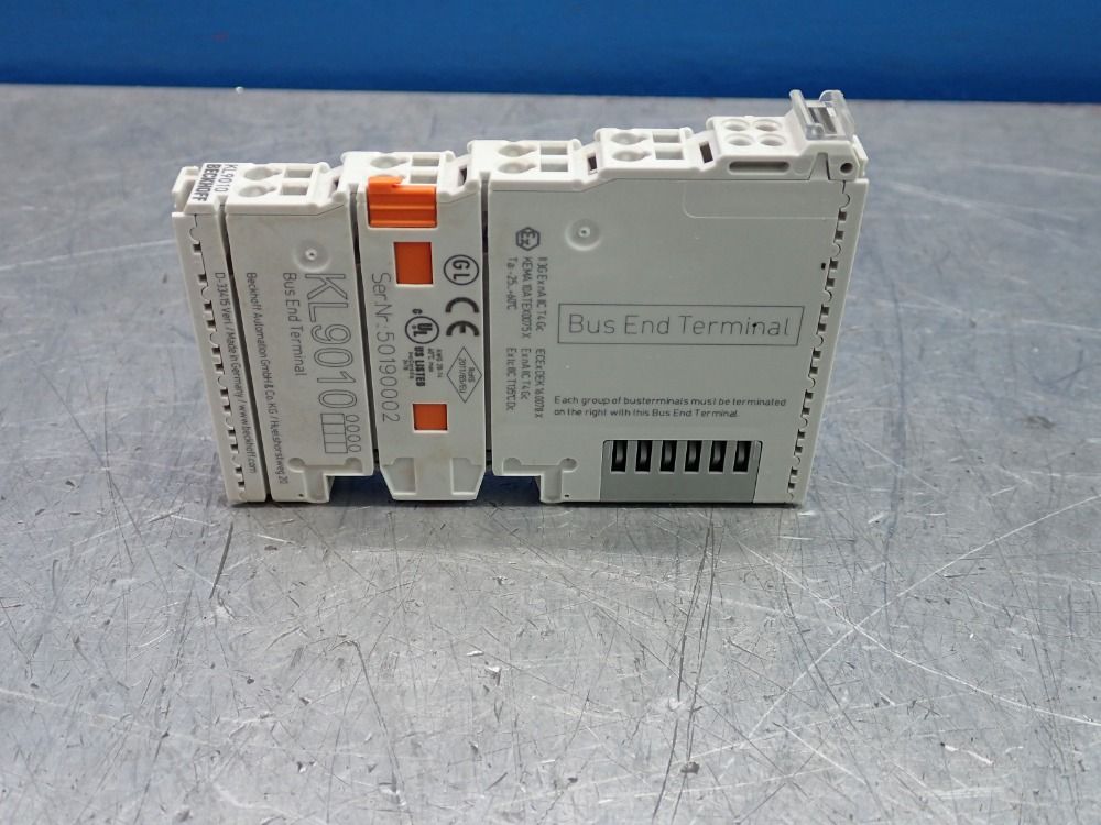Beckoff Bus End Terminal, Qty: 4 - Kl9010
