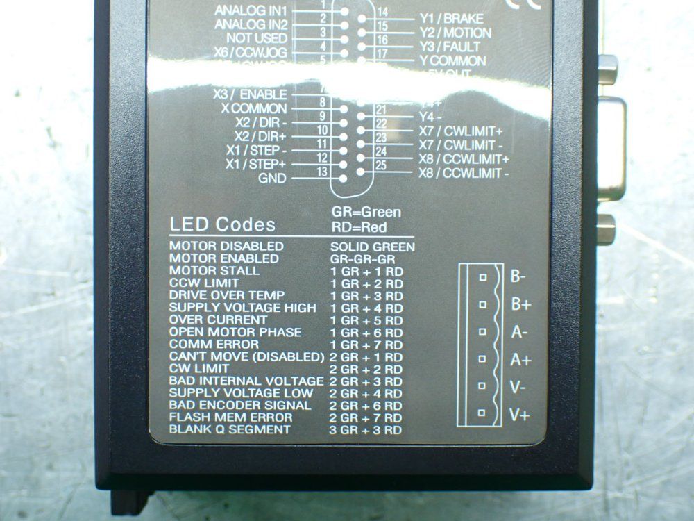 Applied Motion Products Advanced Microstep Drive W/si Programming & Encoder Input - St5-si-ne