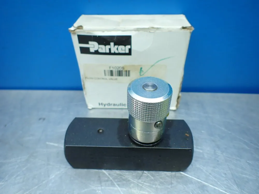 Parker In-line Hydraulic Flow Control Valve - F1020s