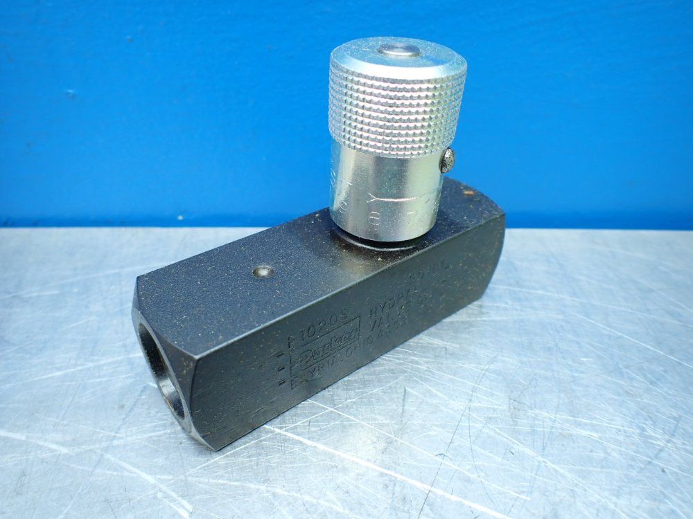 Parker In-line Hydraulic Flow Control Valve - F1020s