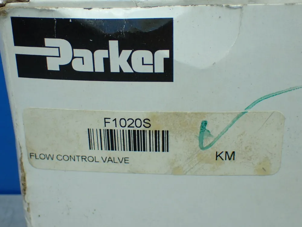 Parker In-line Hydraulic Flow Control Valve - F1020s