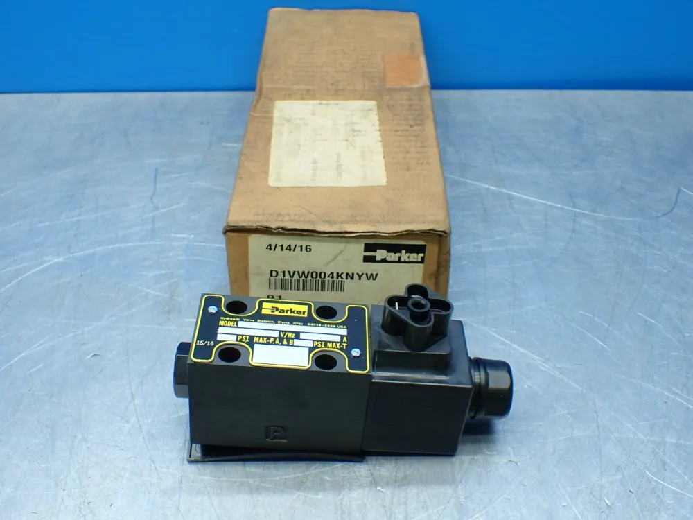 Parker Hydraulic Directional Control Valve - D1vw004knyw