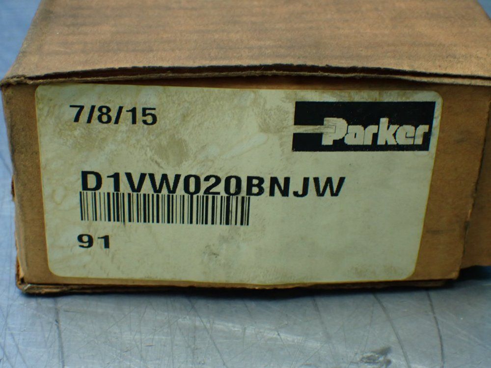 Parker Hydraulic Directional Control Valve - D1vw020bnjw