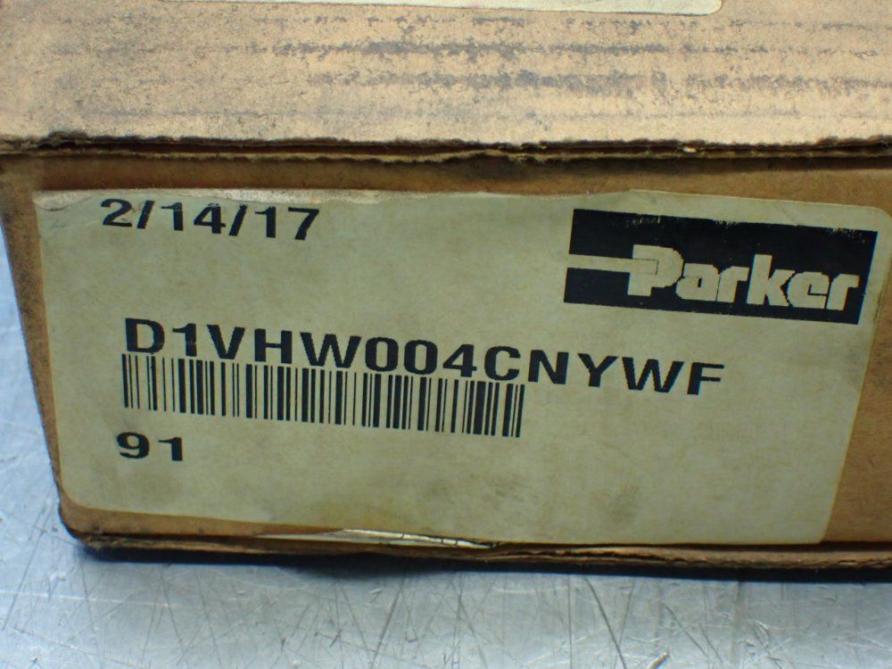 Parker Hydraulic Directional Control Valve - D1vhw004cnywf