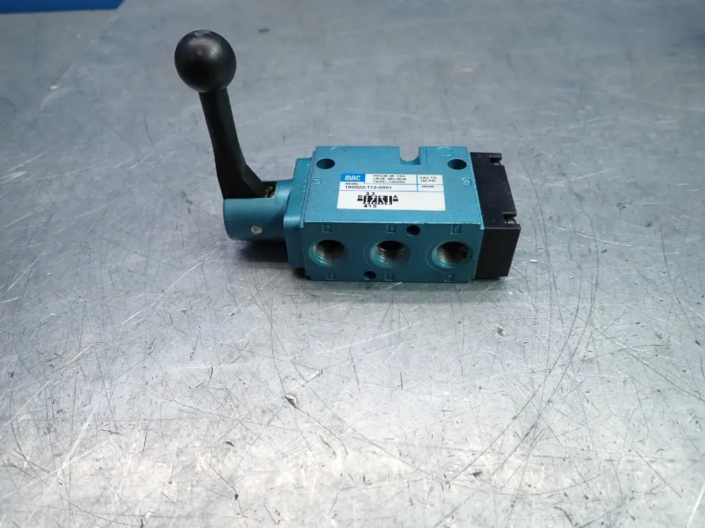 Mac Valves Inc Solenoid Valve, Qty: 3 - 180001-112-0001